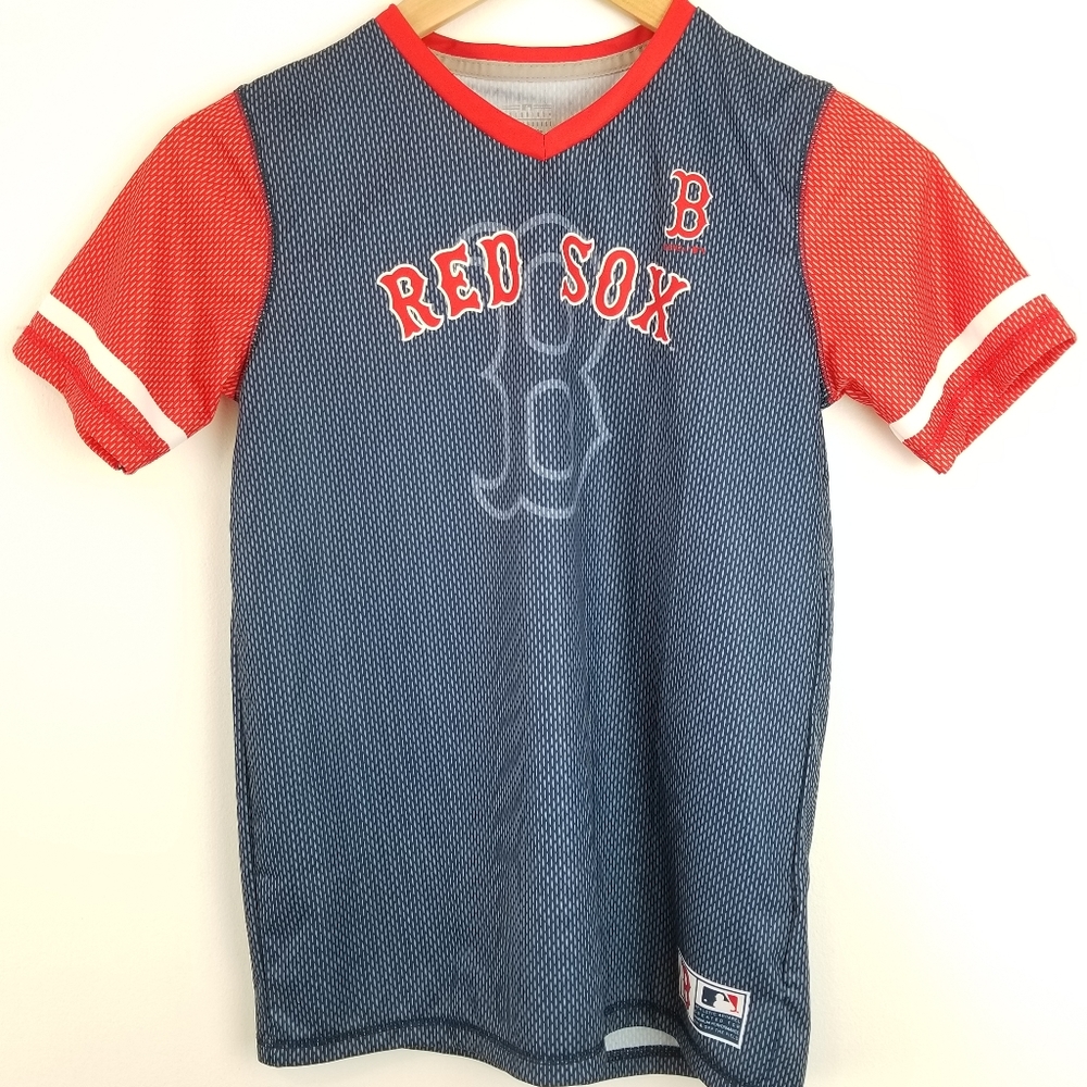 Boston Red‎ Sox Youth Short Sleeve Shirt